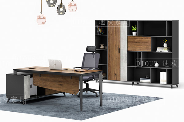 新现代时尚办公室空间主管经理办公桌椅