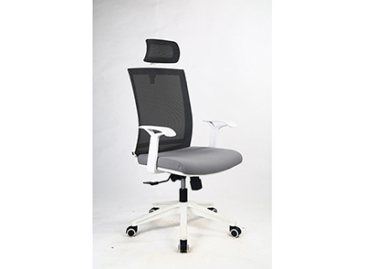 现代椅DX208白框