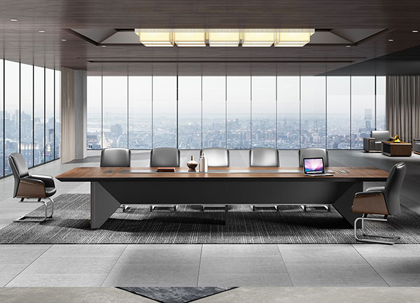 2020新品-北京系列-大型多人会议桌-迪欧家具