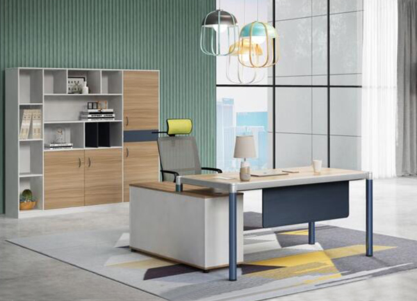 2020新品-洛可可系列-时尚办公桌椅-迪欧家具