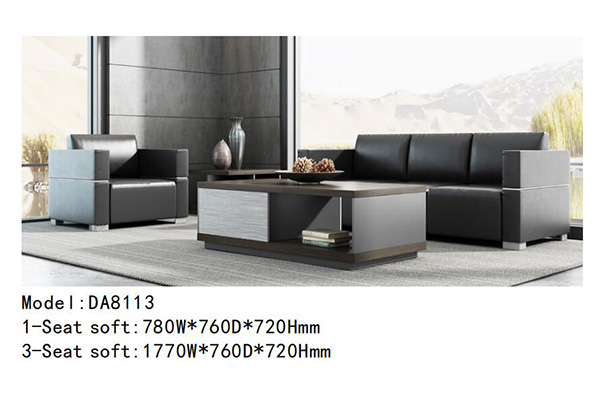 迪欧家具DA8113系列 - 奢华大气办公沙发