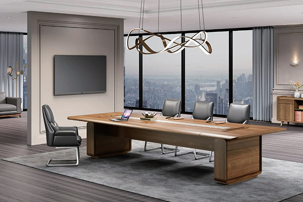 新品-上海系列-板木会议桌-迪欧家具奥特莱斯品牌