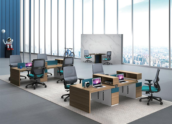 新品-水星系列-屏风办公桌-迪欧家具-森雅图品牌